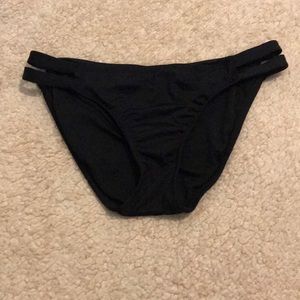 Strappy Black Bikini Bottoms